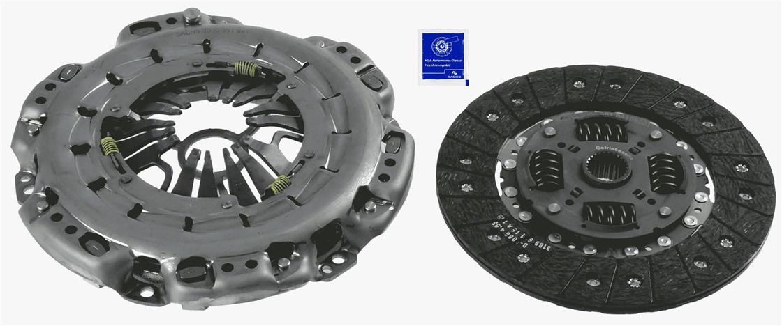 3000 951 841VW DEBRİYAJ SETİ CRAFTER 109 PS - VW - OEM 076 141 015 A..SACHS