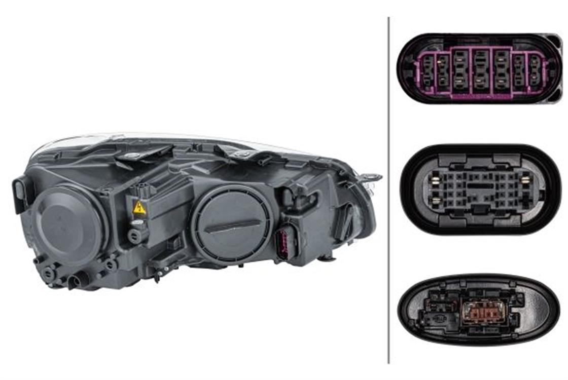 VW FAR GOLF 6 Bİ-XENON LED AYARLI SOL 09-2012 - VW - OEM 5K1 941 753 E