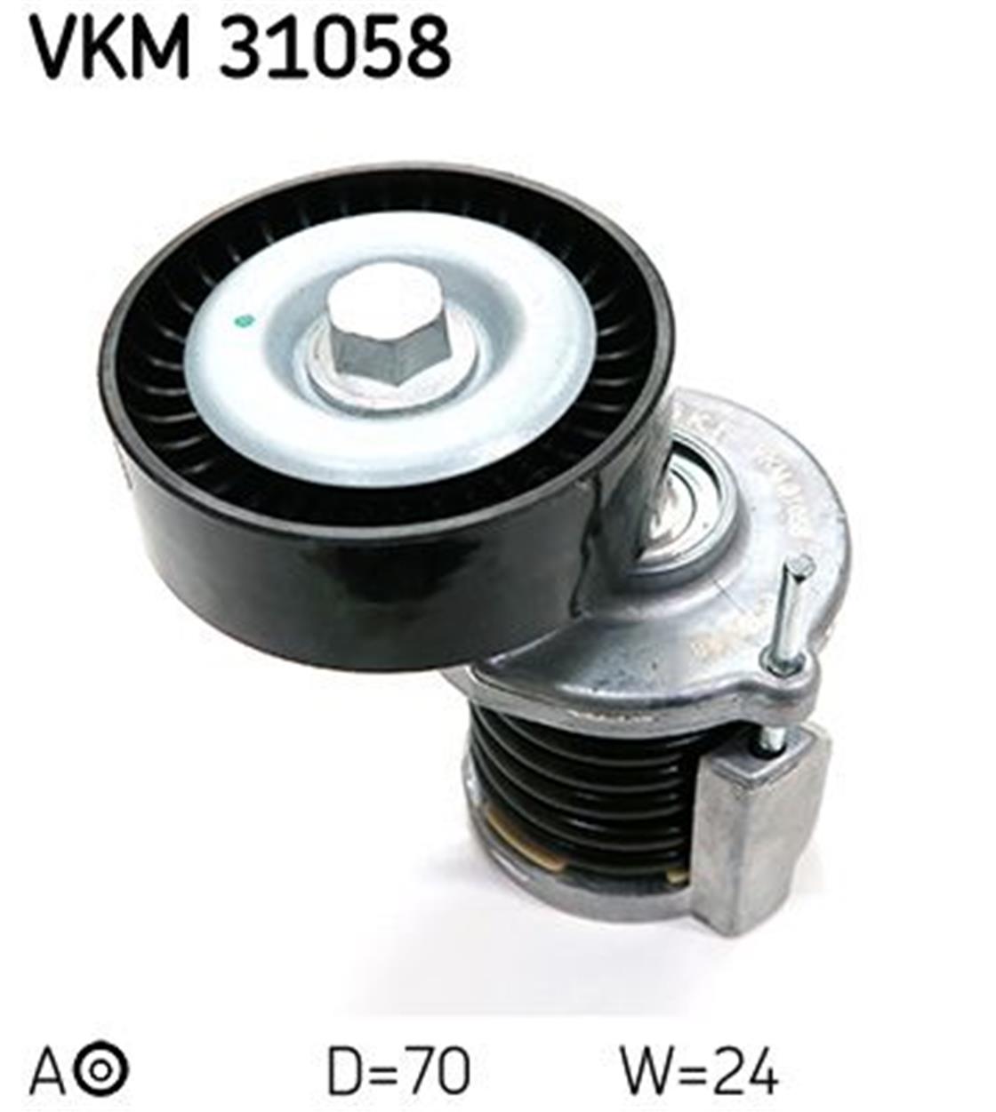 VKM 31058VW GERGİ KÜTÜĞÜ CADDY-T5-PASSAT GOLF 5 2.0 TDI - VW - OEM 038 903 315 AH...SKF
