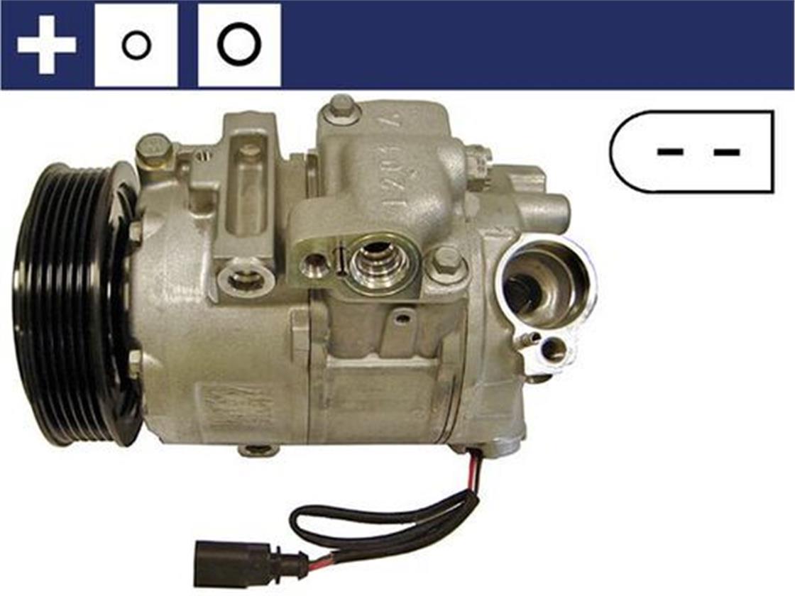 VW KLİMA KOMPRESSÖRÜ POLO 1.2 1.4 1.6 TDI - VW - OEM 6Q0820803J