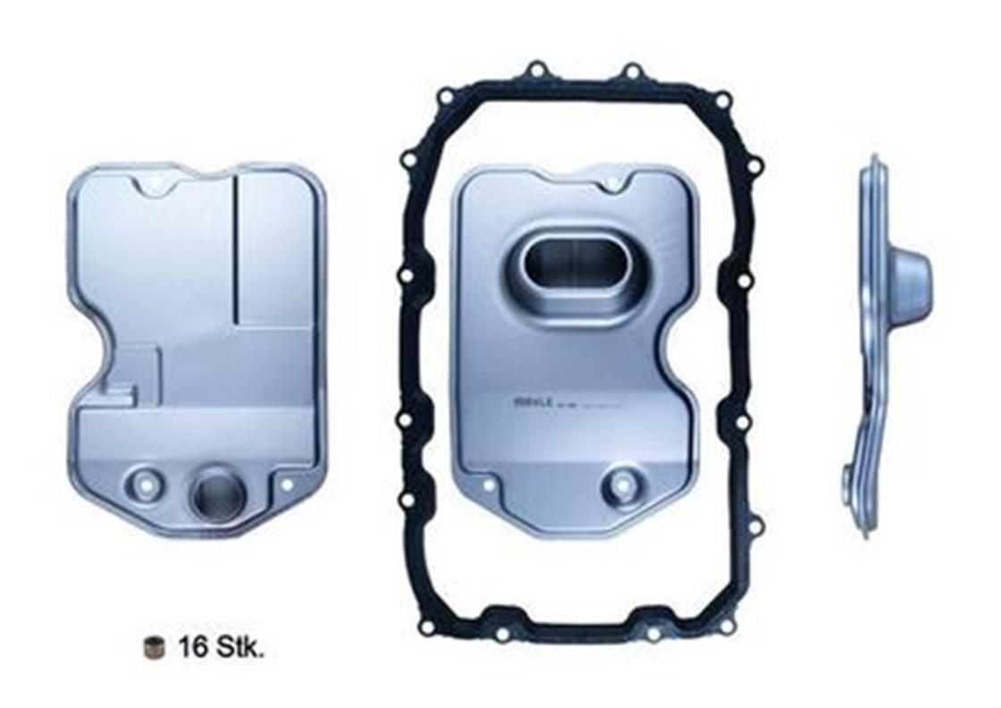 HX 160 KITVW OTOMATİK ŞANZIMAN FİLTRESİ TOUAREG-Q7 CONTALI - VW - OEM 95530740300MAHLE FiLTRE