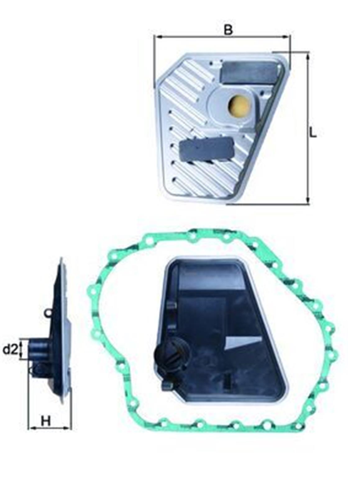 VW ŞANZIMAN FİLTRESİ A4-A6  97-2005 - VW - OEM 01J301517B