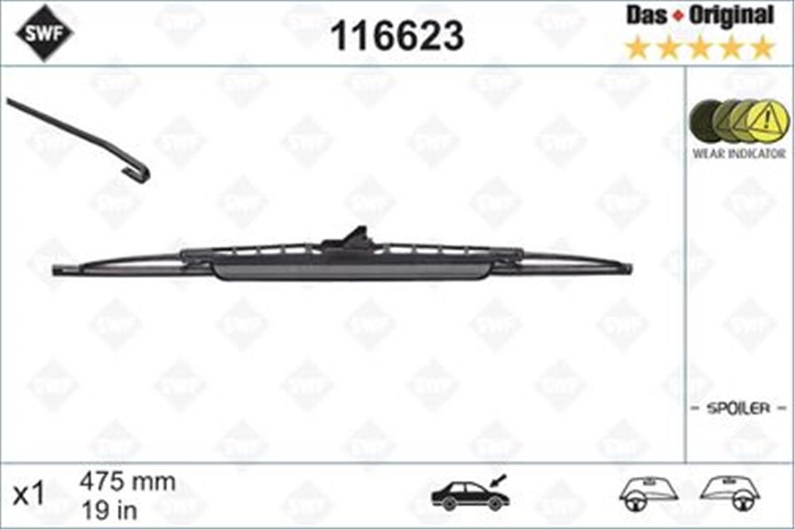 116 623VW SİLECEK  POLO HB-CLS - VW - OEM 116 608SWF