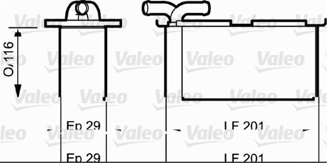 818838VW TURBO RADYATÖRÜ GOLF 6 1.4 TSİ - VW - OEM 03C 145 749 BVALEO