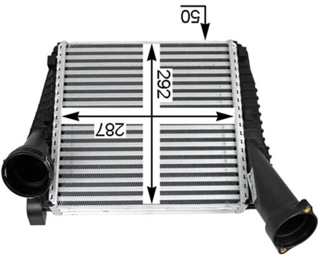 VW TURBO RADYATÖRÜ TOUAREG 2,5 TDİ  CAYENNE 4.5 S - VW - OEM 8ML376723-471