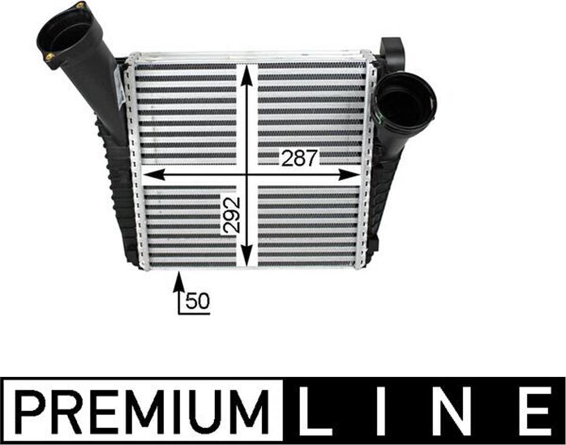 VW TURBO RADYATÖRÜ TOUAREG 2,5 TDİ  CAYENNE 4.5 S - VW - OEM 8ML376723-471