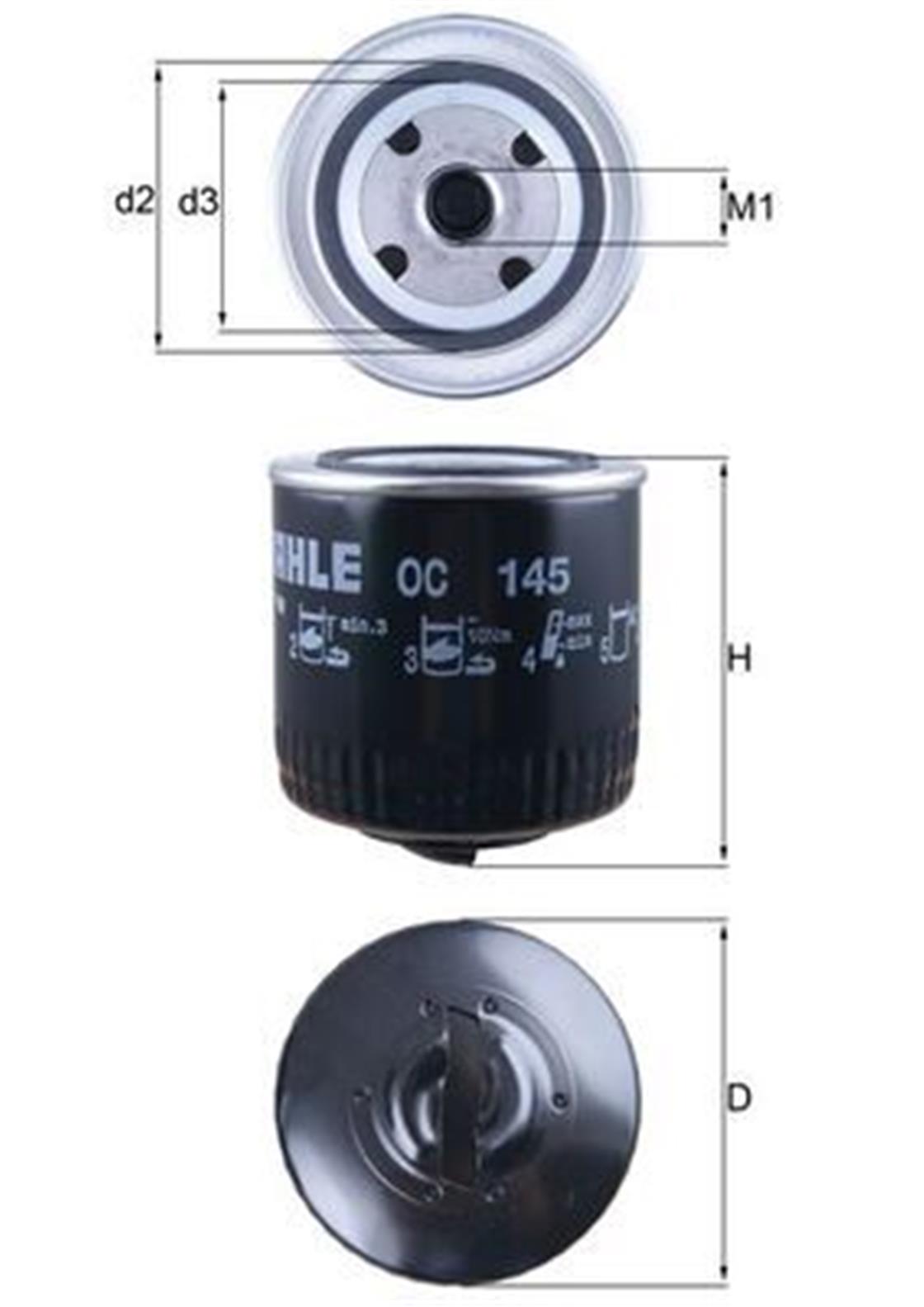VW YAĞ FİLTRESİ POLO 1.9 D-SD   94-2000 - VW - OEM 030115561C