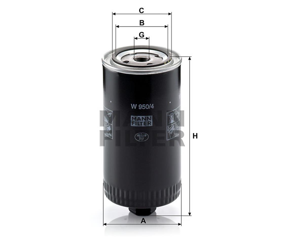 VW YAĞ FİLTRESİ T4 - VW - OEM 074 115 561,