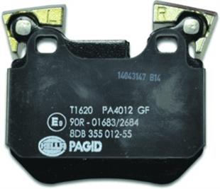 BMW BALATA E90-87 PERFORMANCE ARKA - BMW - OEM 2431501
