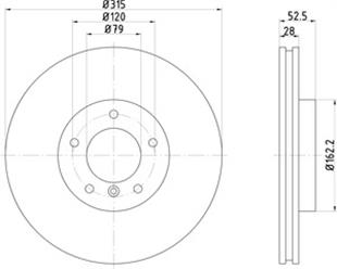 BMW DİSK E36 M3 SOL - BMW - OEM 3411 2 227 171.