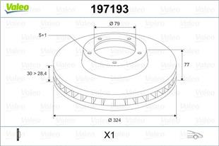 BMW DISK E60 ON 324 MM - BMW - OEM 34116864906