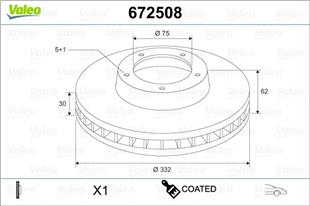 BMW DISK E70 ON - BMW - OEM 34116886478