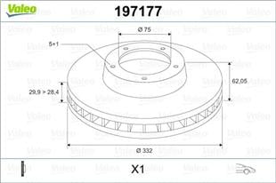BMW DISK E70 ON - BMW - OEM 34116886478