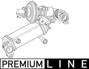 BMW EGR RADYATÖRÜ N47 1.8D - BMW - OEM 11717805189