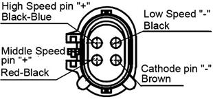 BMW FAN E39 4 FİŞLİ - BMW - OEM 64548380780