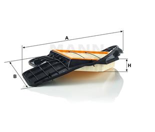 BMW HAVA FİLTRESİ F01-07-10-E70-71 N62 SAĞ - BMW - OEM 13717577457.