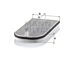 BMW KLİMA FİLTRESİ E38 KARBONLU - BMW - OEM