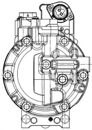 BMW KLİMA KOMPRESÖRÜ G30-G11 B46-3.0-4.0 - BMW - OEM 64526998210