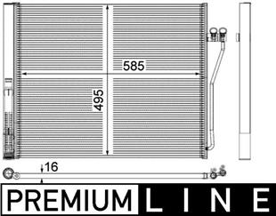 BMW KLİMA RADYATÖRÜ F01-F02-F03-F04 - BMW - OEM 8FC351309-151