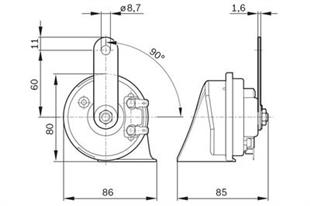 BMW KORNA E39-E46-E60-E53 420-510 HZ TK. - BMW - OEM 1228140