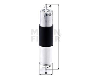 BMW MAZOT FİLTRESİ E53 M57N - BMW - OEM 1612 6 765 756.