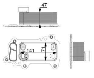 BMW MOTOR YAG SOGUTUCU N47 - BMW - OEM 11427802113.