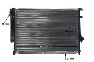 BMW RADYATÖR E34-E32 M30 - BMW - OEM 17111723467