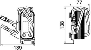 BMW RADYATÖR E65 7.60 İ N73 - BMW  - OEM 17217541058