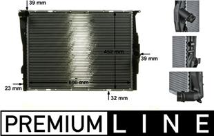 BMW RADYATÖR E90-E87 OTOMATİK ŞANZIMAN - BMW - OEM 17117521048