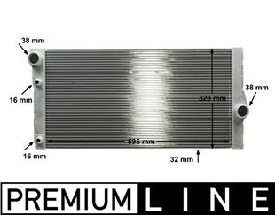 BMW RADYATOR F10 - BMW - OEM 17117805627