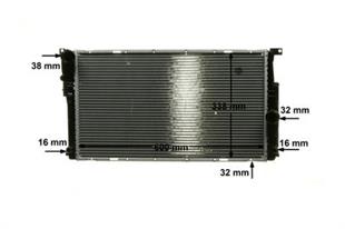 BMW RADYATÖR F20-F30-F32-F33-F35 N20 - BMW - OEM 17117618807.