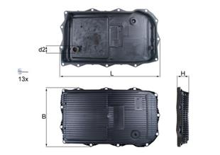 BMW ŞANZIMAN KARTERİ 8HP45 F10-20-30-01 8HP70 - BMW - OEM 24118612901