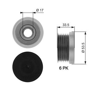 BMW ŞARZ DİNAMO BİLYASI N45-46-52 - BMW - OEM 12317560483..