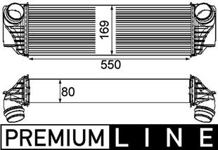 BMW TURBO RADYATÖRÜ F01-F02-F10-F11 5.35-7.40 D - BMW - OEM 1751 7 812 016