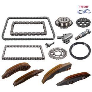 BMW ZİNCİR GERGİ SETİ B37-B47D20A-B57D30A ÜST-ALT - BMW - OEM 11318570649S8