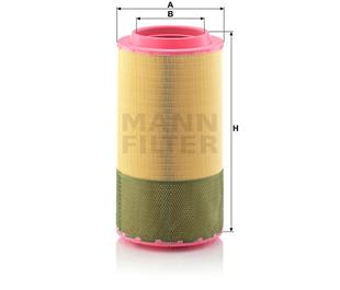 HAVA FİLTRESİ - AĞIRVASITA - OEM 81.08405-0016