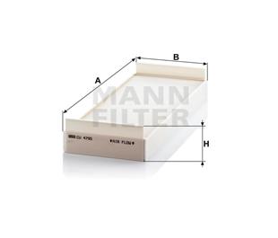 KLİMA FİLTRESİ - AĞIRVASITA - OEM 81.61910-0018