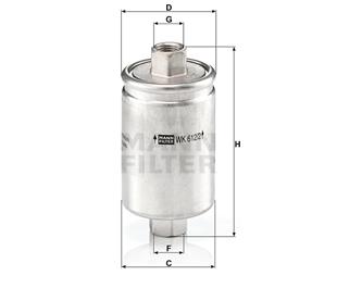 LR BENZİN FİLTRE FREELANDER 1.8 16 V 20-26 - LAND ROVER - OEM ESR3117