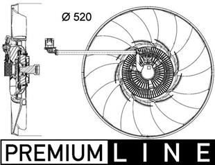 LR FAN MOTORU RANGE  4.4TDV8 - LAND ROVER - OEM LR022732