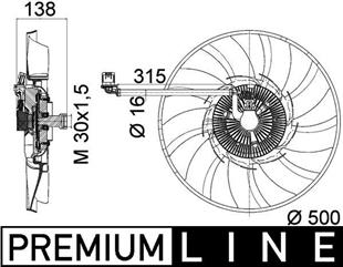 LR FAN MOTORU RANGE  SPORT 3 - LAND ROVER - OEM LR023392
