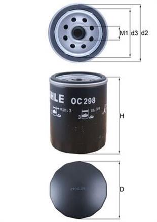 LR YAĞ FİLTRESİ DISCOVERY II 2.5 TD5 2000-2005 - LAND ROVER - OEM LPX100590