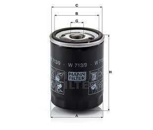 LR YAĞ FİLTRESİ DISCOVERY II 2.5 TD5 2000-2005 - LAND ROVER - OEM LPX100590.