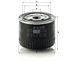 LR YAĞ FİLTRESİ FREELANDER1 2.0D    - LAND ROVER - OEM ERR5542