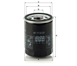 LR YAĞ FİLTRESİ RANGE SPORT 4.2 4.4 2005> - LAND ROVER - OEM 4H236714CA..