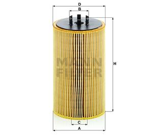 MAN YAĞ FİLTRESİ - AĞIRVASITA - OEM 51.05504-0108