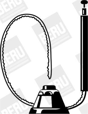 MB ANTEN ÇUBUĞU 124 KROM - MERCEDES - OEM 0460100324