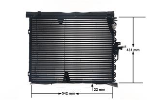 MB KLİMA RADYATÖRÜ 124 - MERCEDES - OEM 1248301070