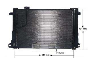 MB KLİMA RADYATÖRÜ 204 - MERCEDES - OEM 2045000254