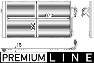 MB KLİMA RADYATÖRÜ 639 - MERCEDES - OEM 6398350270