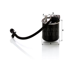MB MAZOT FİLTRESİ 447 VİTO - MERCEDES - OEM 6510901952